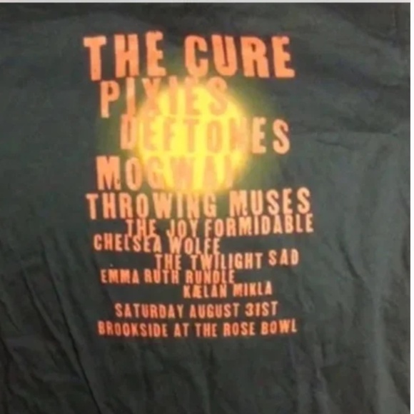 NWOT THE CURE concert tshirt and poster - Picture 2 of 3